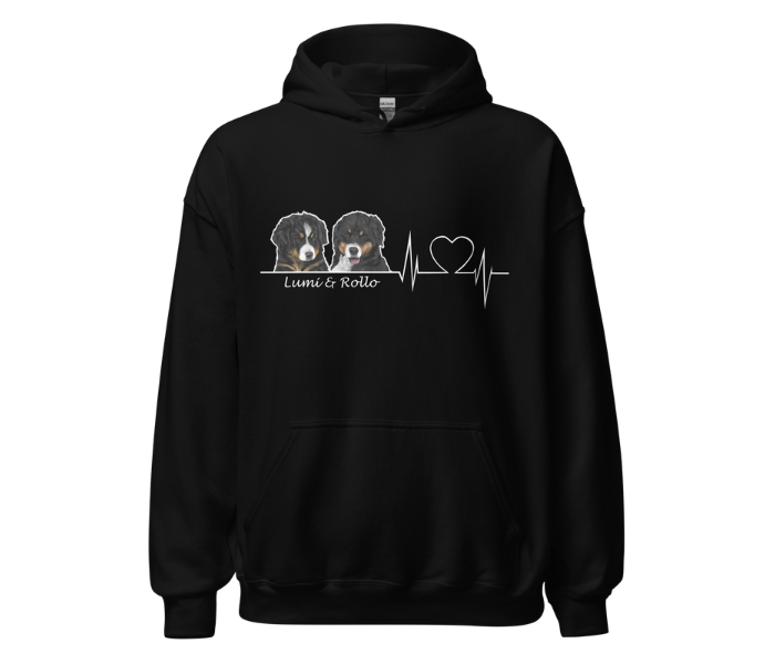 Kapuutsiga Unisex Pusa