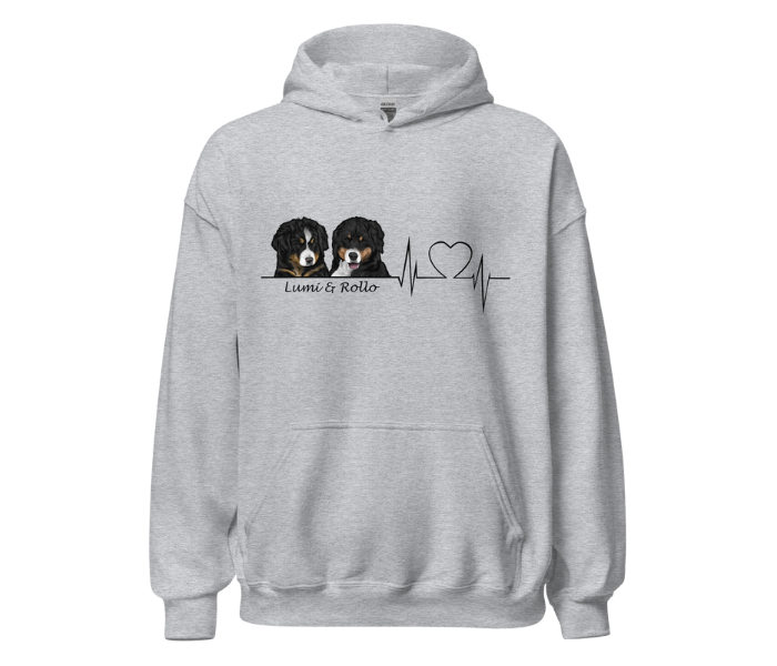 Kapuutsiga Unisex Pusa