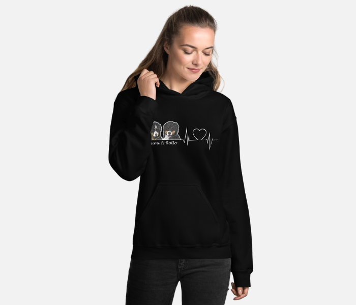 Kapuutsiga Unisex Pusa