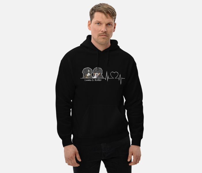 Kapuutsiga Unisex Pusa